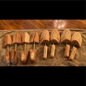 Mens shoe trees -  4 pairs